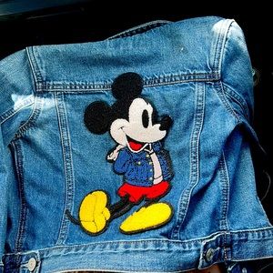 Mickey Mouse blue Jean jacket
